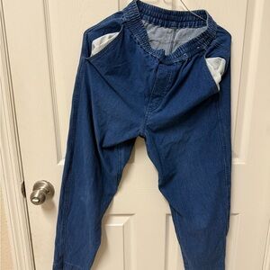 Casual Blue Denim Joggers #722